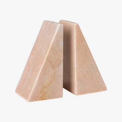 Nordic Nest Broste Copenhagen Jarl bookend 2-pack Rose marble