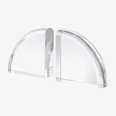 Olivia's Eichholtz Decorage Crystal Bookend Set of 2