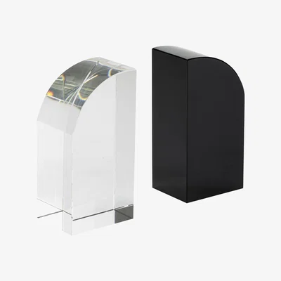 Olivia's Liang & Eimil Morval Bookend Black And Clear