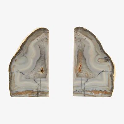 Olivia's Olivia's Ava Bookends Grey and Gold | Outlet
