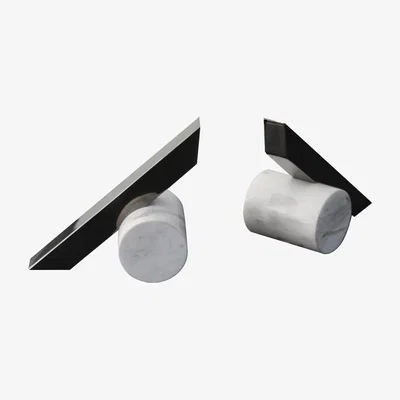 Olivia's Liang & Eimil Dean Bookends Gunmetal