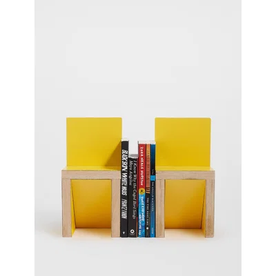 Soho Home Truth Included Bookends, Yellow Stand