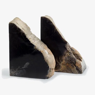 Soho Home Balfern Petrified Wood Bookends Set of 2