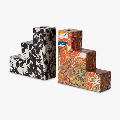 Tom Dixon Tom Dixon - Swirl Stepped Bookends Set of 2