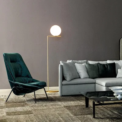 Amara Flos - IC Floor Lamp - Brass - F2