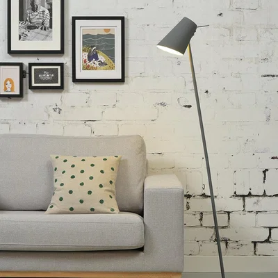 Amara It's About RoMi - Cardiff Floor Lamp - Grey