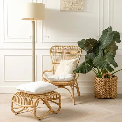Amara Made Goods - Anise Floor Lamp - Sand