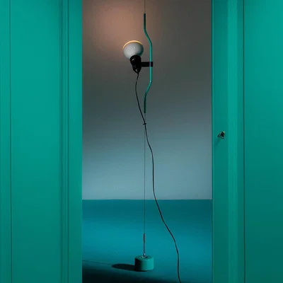 Amara Flos - Parentesi D Ceiling/Floor Lamp - Turquoise