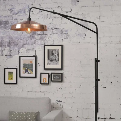 Amara It's About RoMi - Brighton Floor Lamp - Copper