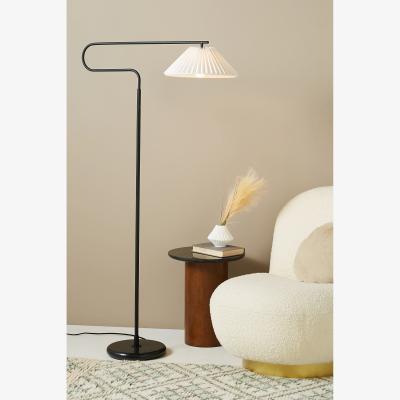 Anthropologie Harriet Pleated Floor Lamp