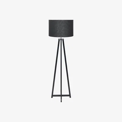Barker and Stonehouse Black Tapered Floor Lamp | Barker & Stonehouse