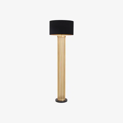 Barker and Stonehouse Eichholtz Condo Floor Lamp, Gold Metal | Barker & Stonehouse
