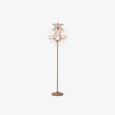 Barker and Stonehouse Timothy Oulton Crystal Floor Lamp, Brown | Barker & Stonehouse