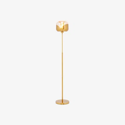 Barker and Stonehouse Gold Goblet Ball Floor Lamp