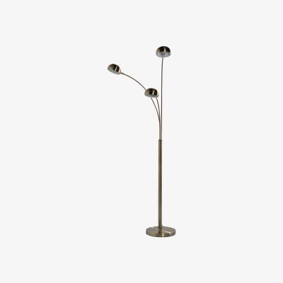 Barker and Stonehouse 3 Arm Brushed Brass Floor Lamp Metal | Barker & Stonehouse
