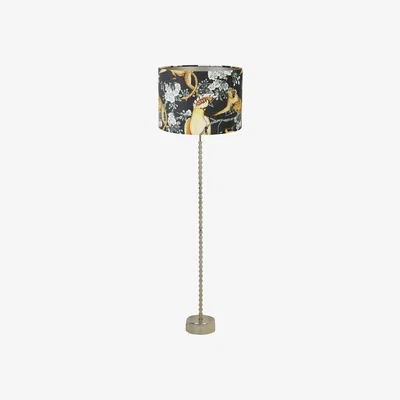 Barker and Stonehouse Jungle Shade Floor Lamp, Gold Metal | Barker & Stonehouse