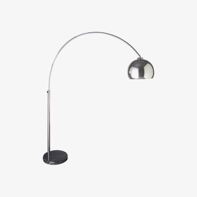 Barker and Stonehouse Large Extending Chrome Arc Floor Lamp, Silver Metal | Barker & Stonehouse