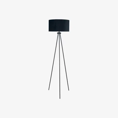 Barker and Stonehouse Tripod Floor Lamp, Matt Black