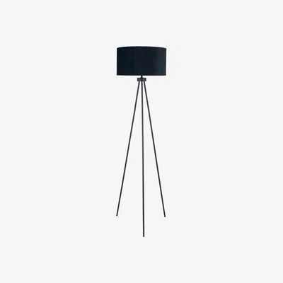 Barker and Stonehouse Matt Black Tripod Floor Lamp Metal | Barker & Stonehouse