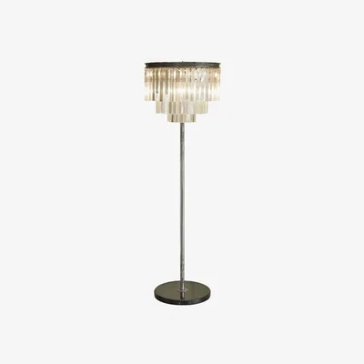 Barker and Stonehouse Timothy Oulton Odeon Floor Lamp, Grey Glass | Barker & Stonehouse