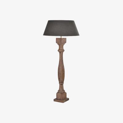 Barker and Stonehouse Wooden Column Floor Lamp