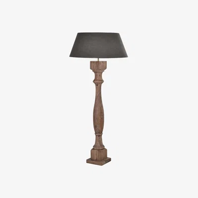 Barker and Stonehouse Wooden Column Floor Lamp