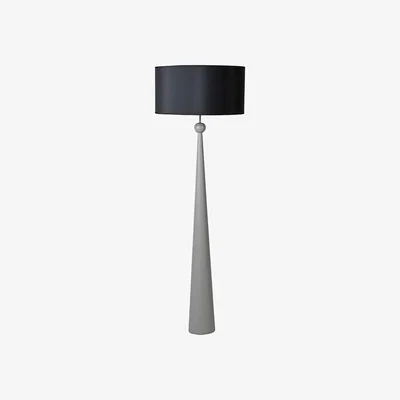Barker and Stonehouse Tapered Floor Lamp, Grey | Barker & Stonehouse