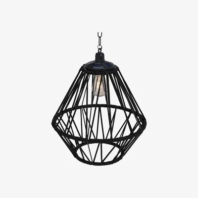 Barker and Stonehouse Black String Floor Lamp Metal | Barker & Stonehouse