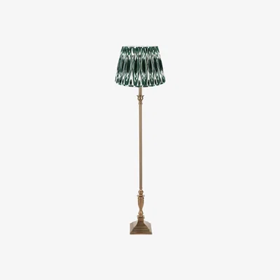 Barker and Stonehouse Green Ikat Floor Lamp | Barker & Stonehouse