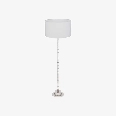 Barker and Stonehouse Silver Tier Floor Lamp Metal | Barker & Stonehouse