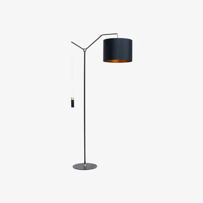 Barker and Stonehouse Black Shade Floor Lamp