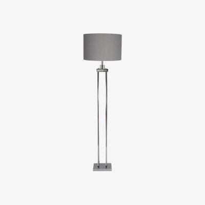 Barker and Stonehouse Four Post Floor Lamp, Nickel