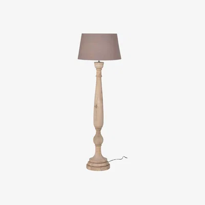 Barker and Stonehouse Wooden Floor Lamp, Neutral | Barker & Stonehouse