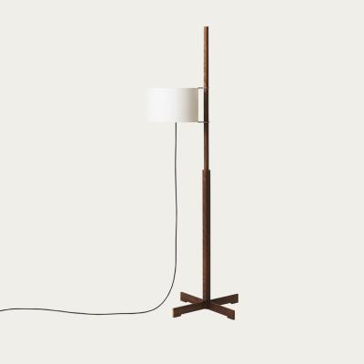 Bombinate.com Walnut/White with Upper Diffuser TMM Floor Lamp - EU Plug