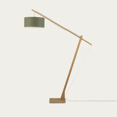 Bombinate.com Natural/Green Forest Montblanc Bamboo Floor Lamp