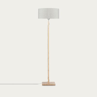 Bombinate.com Natural/Linen Light Fuji Bamboo Floor Lamp