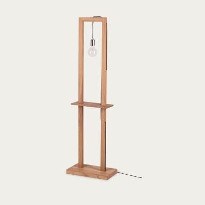 Bombinate.com Oiled Oak Edgar Floor Lamp