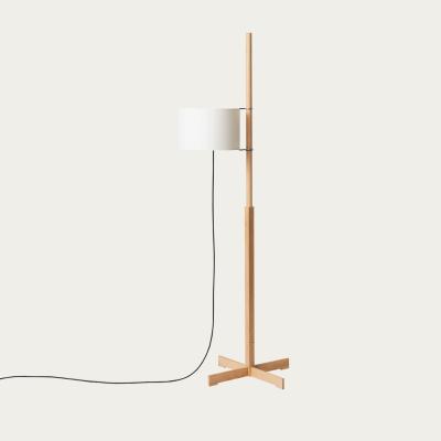 Bombinate.com Beech/White with Upper Diffuser TMM Floor Lamp - UK Plug