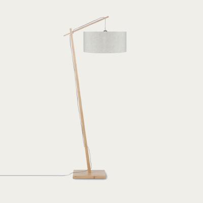 Bombinate.com Natural/Linen Light Andes Bamboo Floor Lamp
