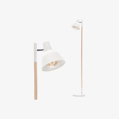 BHS.com Neo Floor Lamp, White