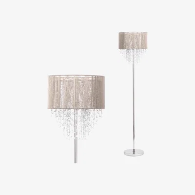 BHS.com Viola Floor Lamp, Champagne