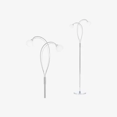 BHS.com Soni Floor Lamp, Chrome