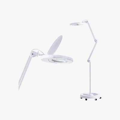BHS.com Ernest Task Lamp with Floor Stand, White
