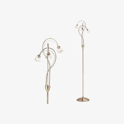 BHS.com Marianne Floor Lamp, Antique Brass