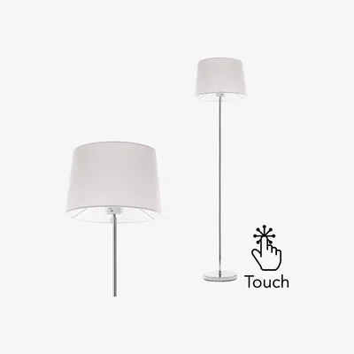 BHS.com Mira Touch Floor Lamp, Natural