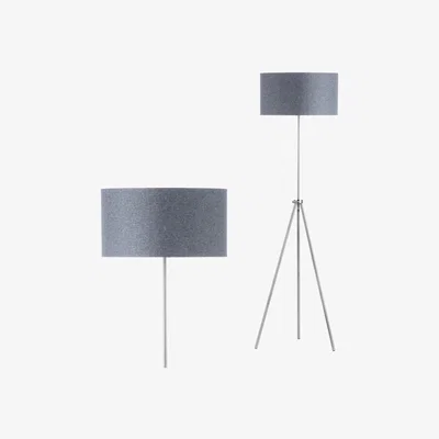 BHS.com Pol Rise and Fall Tripod Floor Lamp, Brushed Steel