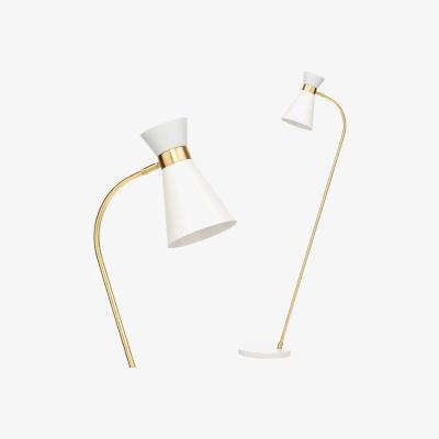 BHS.com Olson Arc Floor Lamp, White