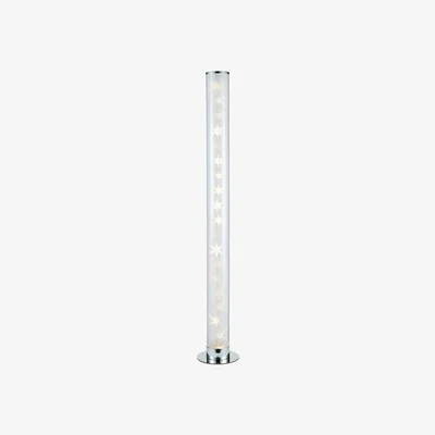 BHS.com Glow Galaxy Colour Changing LED Cylinder Floor Lamp, Chrome