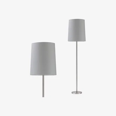 BHS.com Gigi Floor Lamp, Chrome