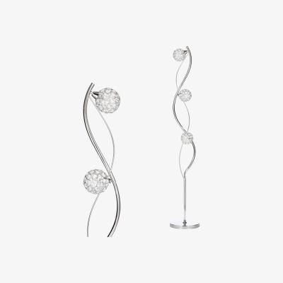 BHS.com Orianna Floor Lamp, Chrome